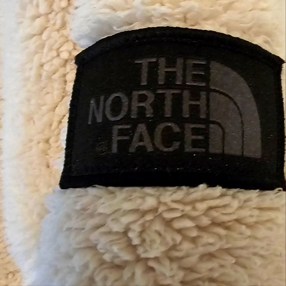 North Face Campfire Women's Hoodie Sherpa 1/2 Zip Pullover sz small - Picture 2 of 5